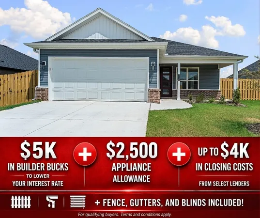 $334,894 | 1816 Bugg Street, Pea Ridge, AR 72751