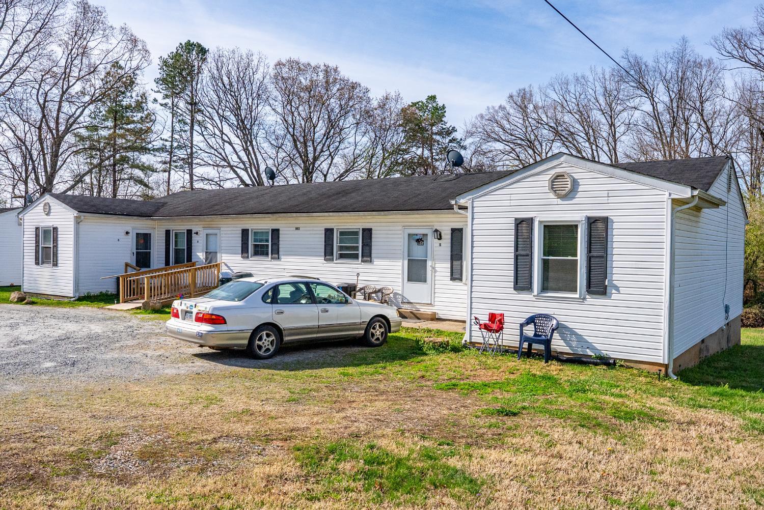 803 Henry Street Gretna, VA 24557 - Photo 8 of 15 a front view of a house with a yard