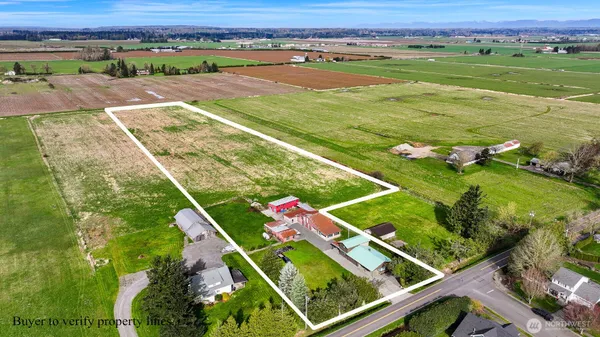an aerial view of tennis court