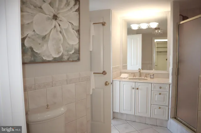 a view of a city with tall buildings