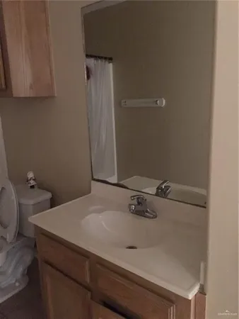 a bathroom with a sink and a toilet