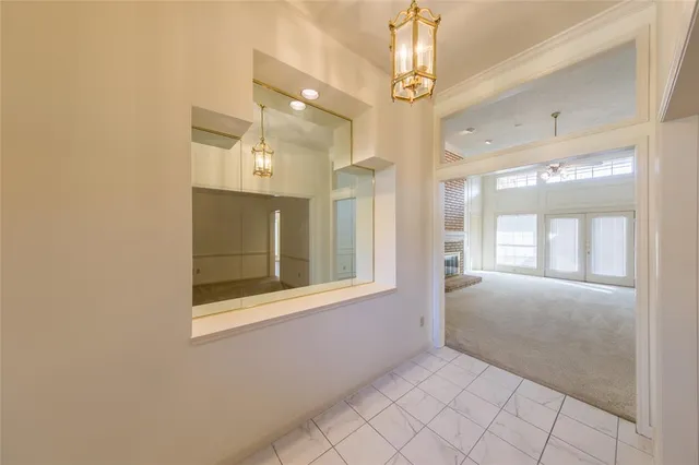 a view of livingroom and window