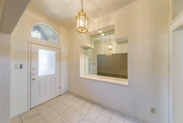 en view interior of the house and wooden floor