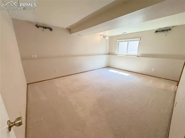 a view of empty room