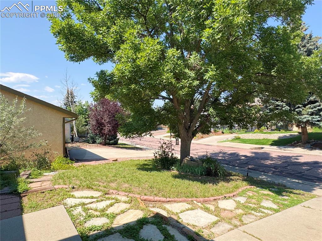 5117 Solar Ridge Drive Colorado Springs, CO 80917 - Photo 2 of 28 a view of swimming pool with a yard
