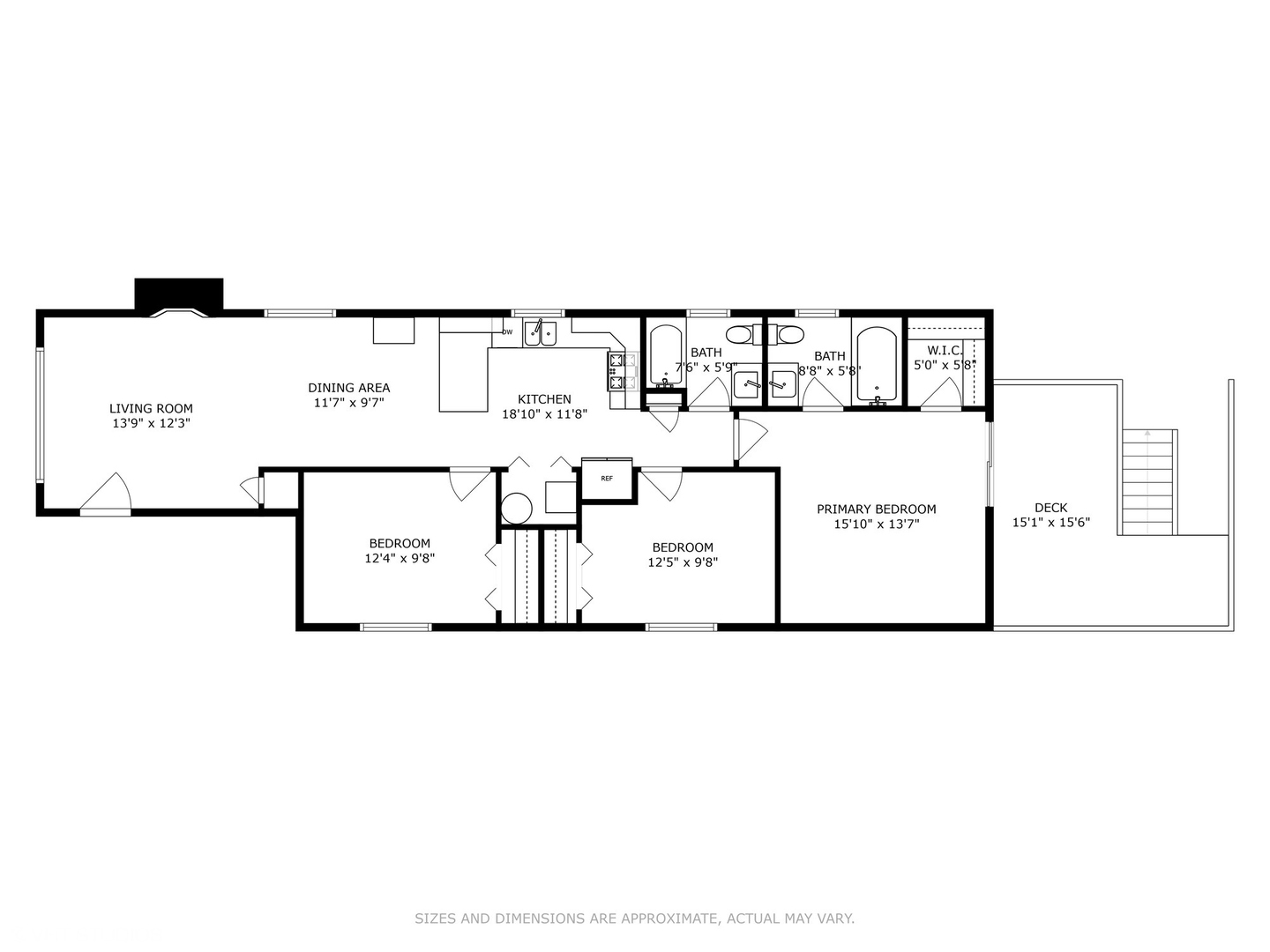 1756 West Roscoe Street Chicago, IL 60657 - Photo 19 of 19 a picture of a floor plan