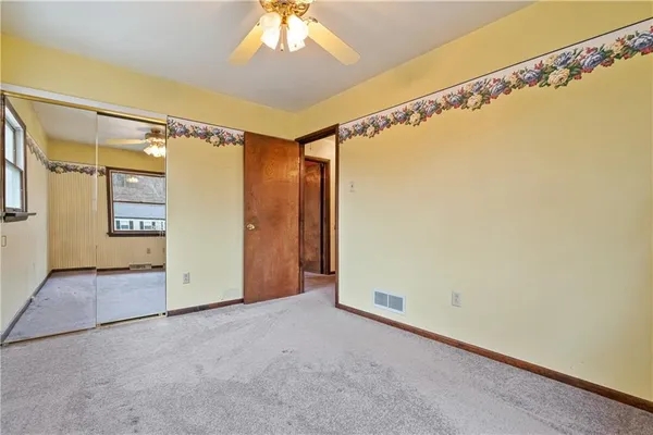 a view of a room with window