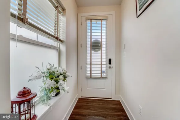 a view of a entryway