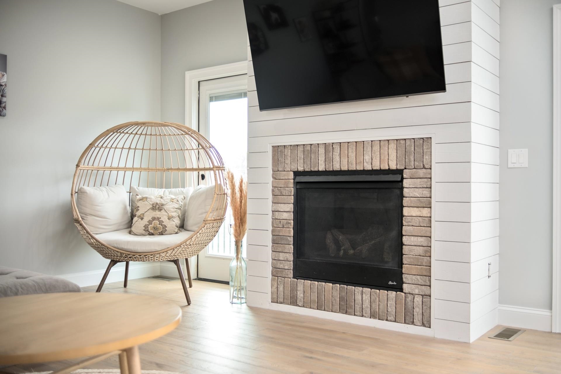 303 Bartley Street Dayton, VA 22821 - Photo 16 of 47 a view of a livingroom with furniture and a fireplace