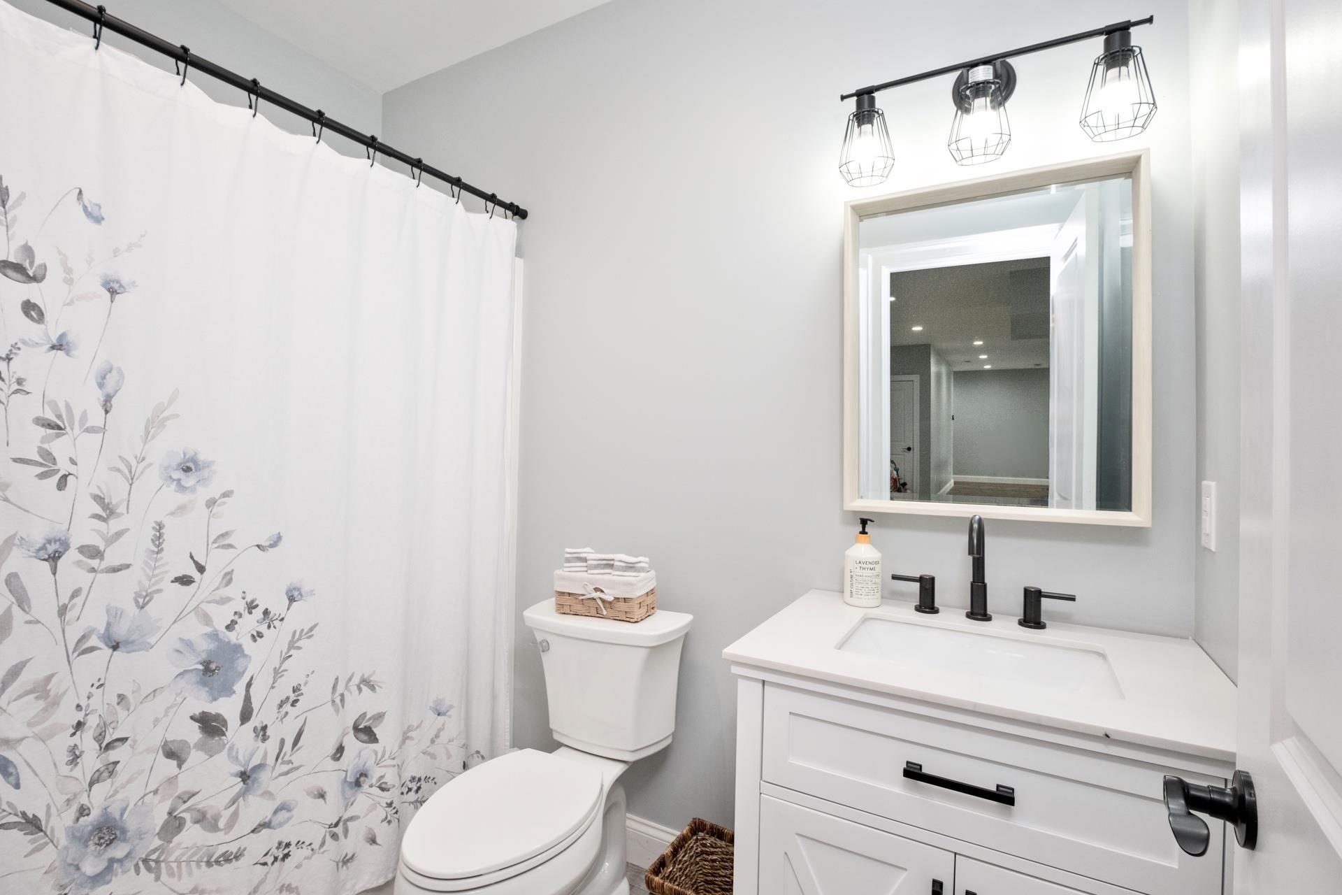 303 Bartley Street Dayton, VA 22821 - Photo 34 of 47 a bathroom with a sink a toilet and a mirror