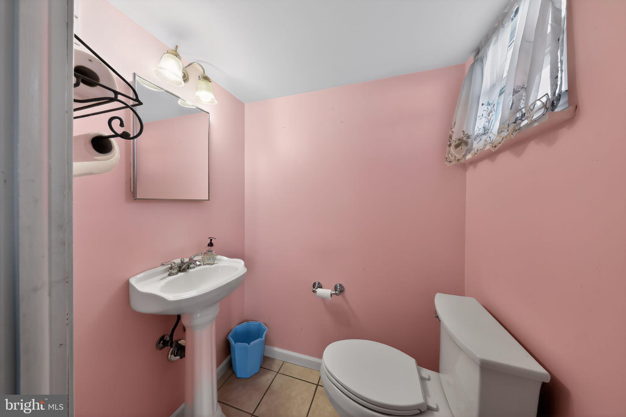 214 Bluefield Road Newark, DE 19713 - Photo 24 of 28 a bathroom with a sink a toilet and a mirror