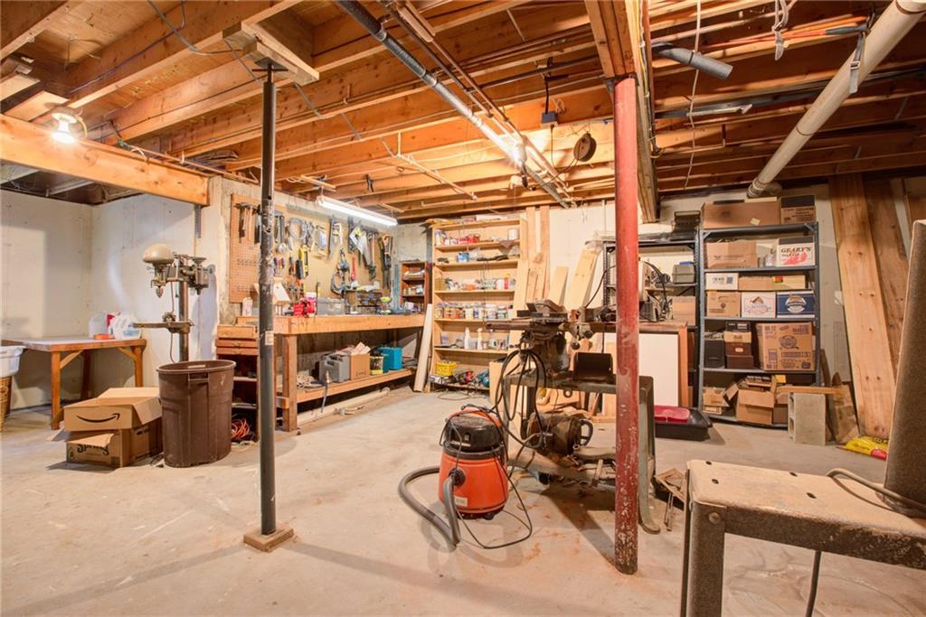 57 Pine Ridge Road Damariscotta, ME 04543 - Photo 32 of 35 Basement workshop.