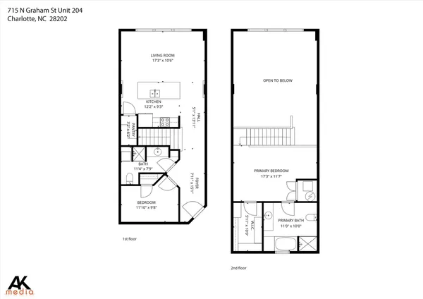 $2,200 | 715 North Graham Street, Unit 204, Charlotte, NC 28202