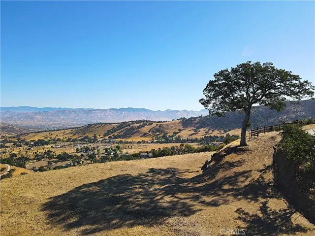 a view of a city with sunset