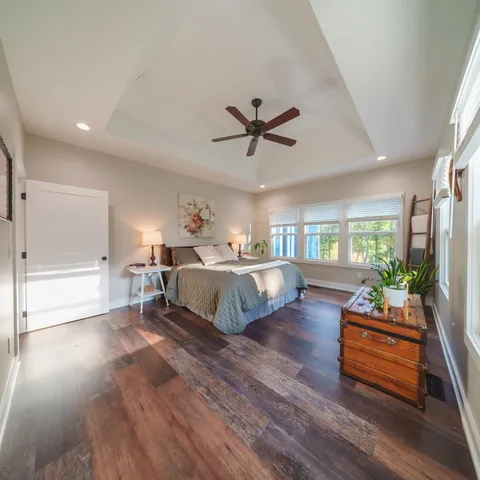 a bathroom with a sink a mirror and a shower