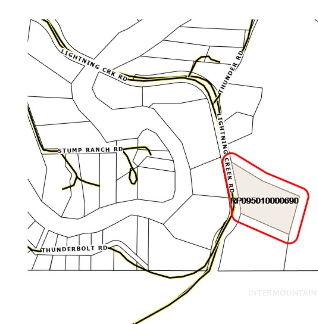 36 Lightning Creek Road Garden Valley, ID 83622 - Photo 11 of 12 Map / location