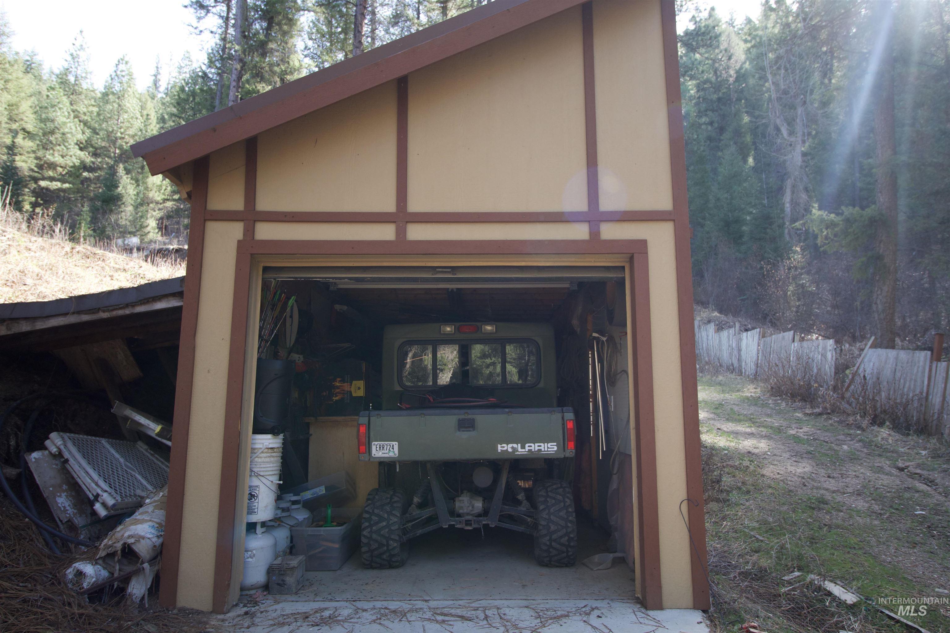 36 Lightning Creek Road Garden Valley, ID 83622 - Photo 5 of 12 View of garage