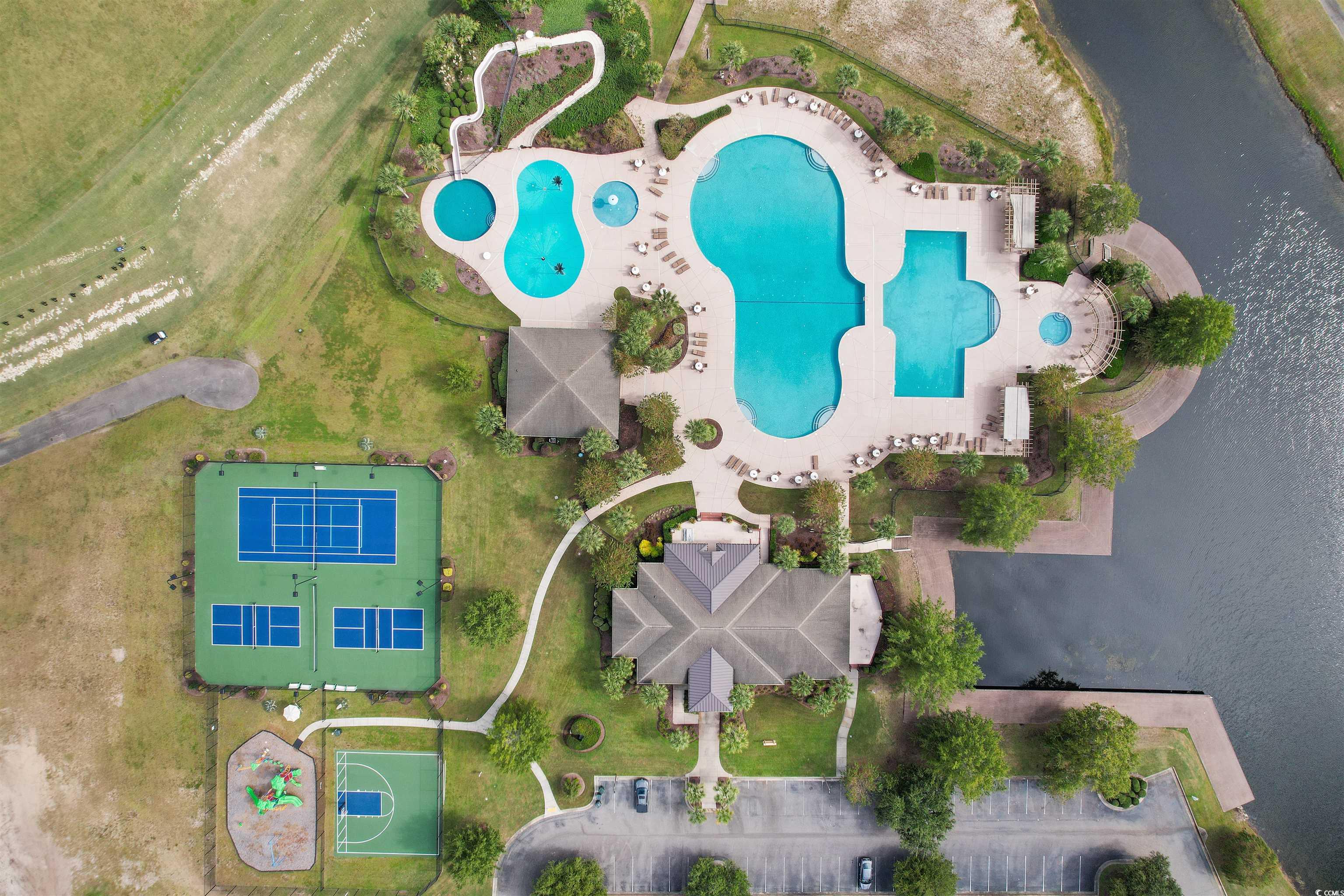 1005 Whooping Crane Drive Conway, SC 29526 - Photo 24 of 35 Aerial overview of property's location featuring a pool