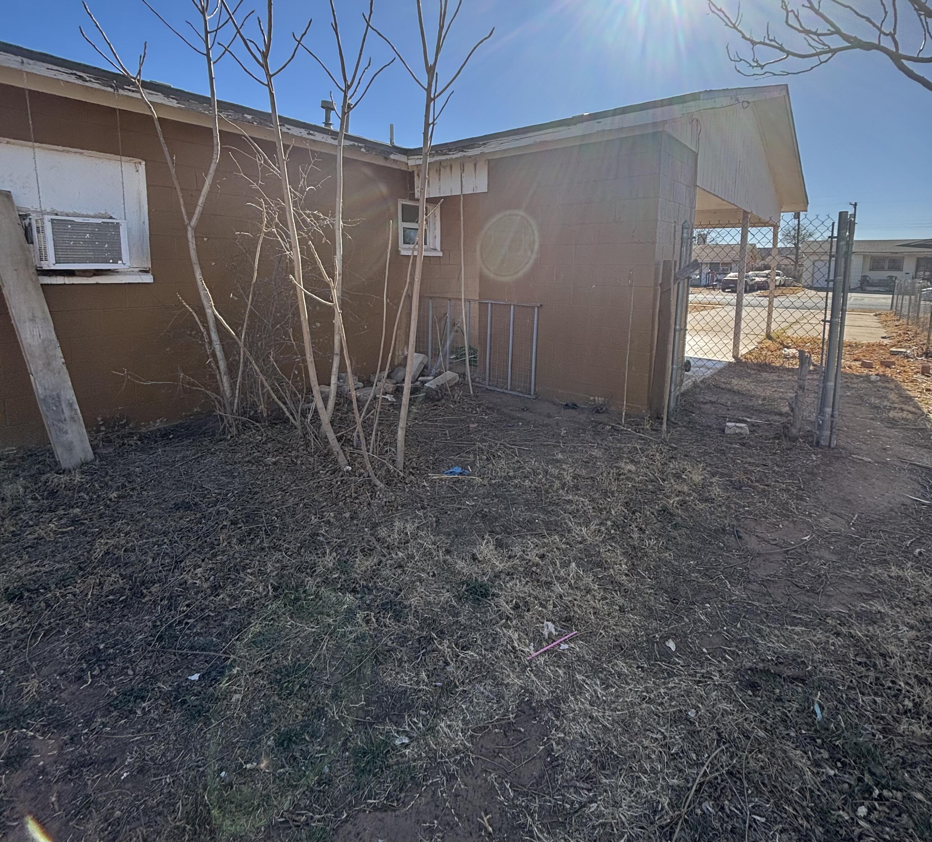 2105 East 29th Street Lubbock, TX 79404 - Photo 25 of 26 a view of a backyard of a house