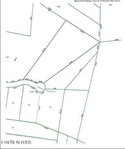 Lot 57 Goose Road Celina, TN 38551 - Photo 17 of 18 TAX MAP