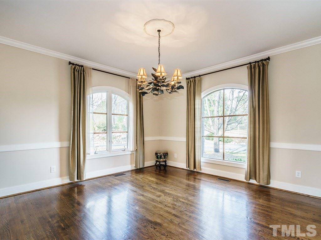 Bright and airy formal dining room.