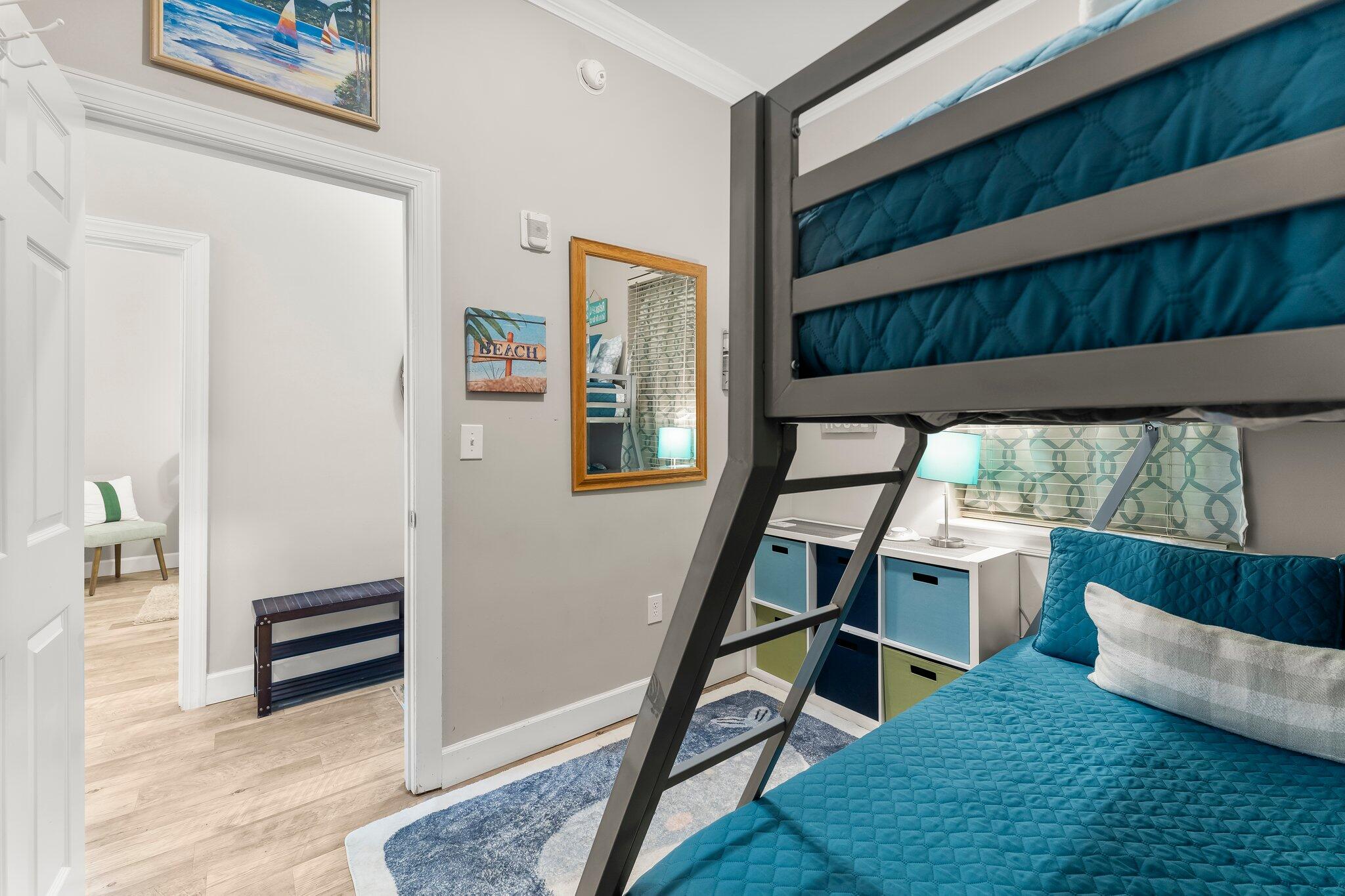 231 Somerset Bridge Road, Unit 2209 Santa Rosa Beach, FL 32459 - Photo 13 of 30 a view of entryway bedroom and hall with wooden floor