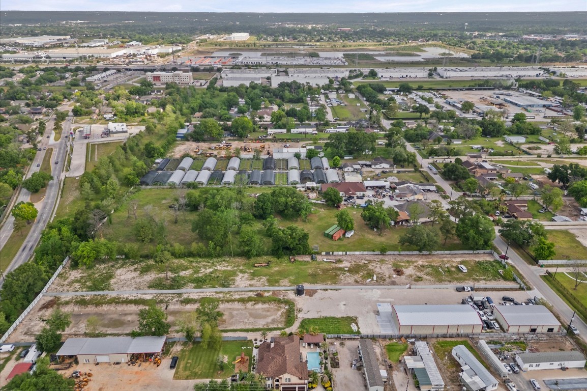 13509 Kaltenbrun Road Houston, TX 77086 - Photo 16 of 17 an aerial view of residential houses with outdoor space