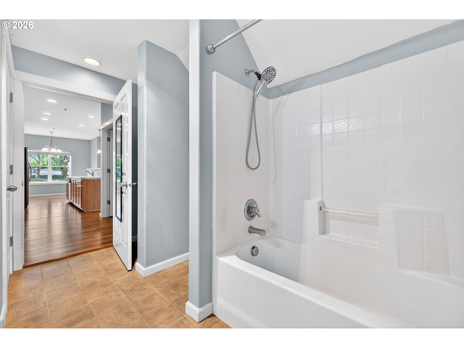 102 Northeast Canvasback Way Hillsboro, OR 97006 - Photo 23 of 36 a bathroom with a bathtub and a shower