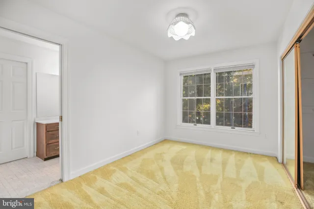 a backyard of a house