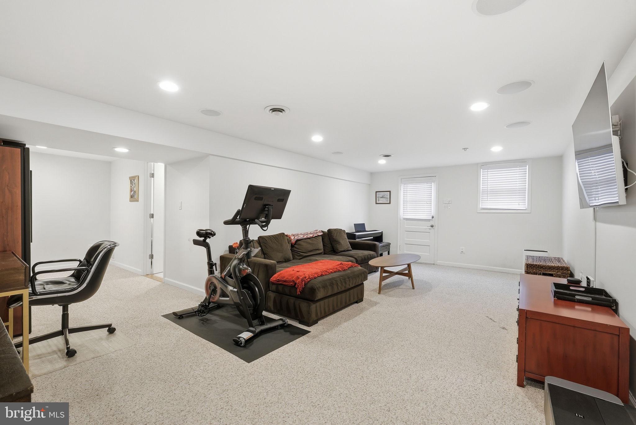 9503 Rockport Road Vienna, VA 22180 - Photo 35 of 48 a view of a room with gym equipment