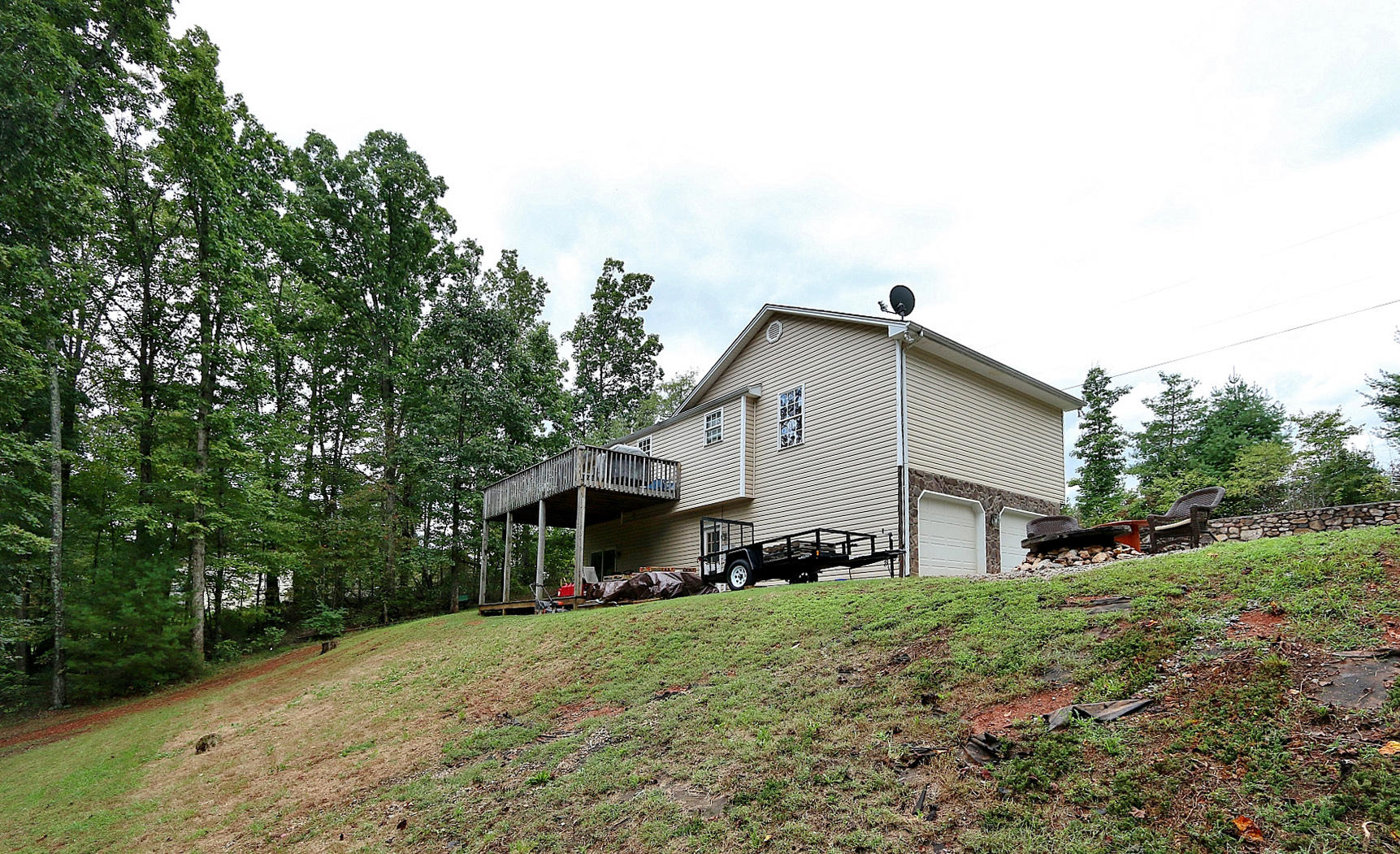 160 Mt Airy Road Hardy, VA 24101 - Photo 10 of 46 Back of house