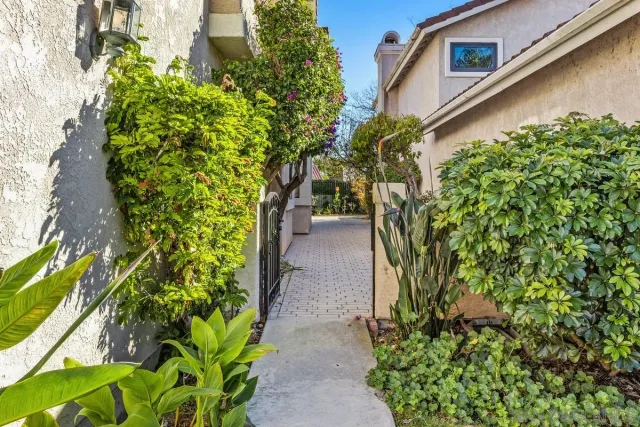 a view of front door of a house