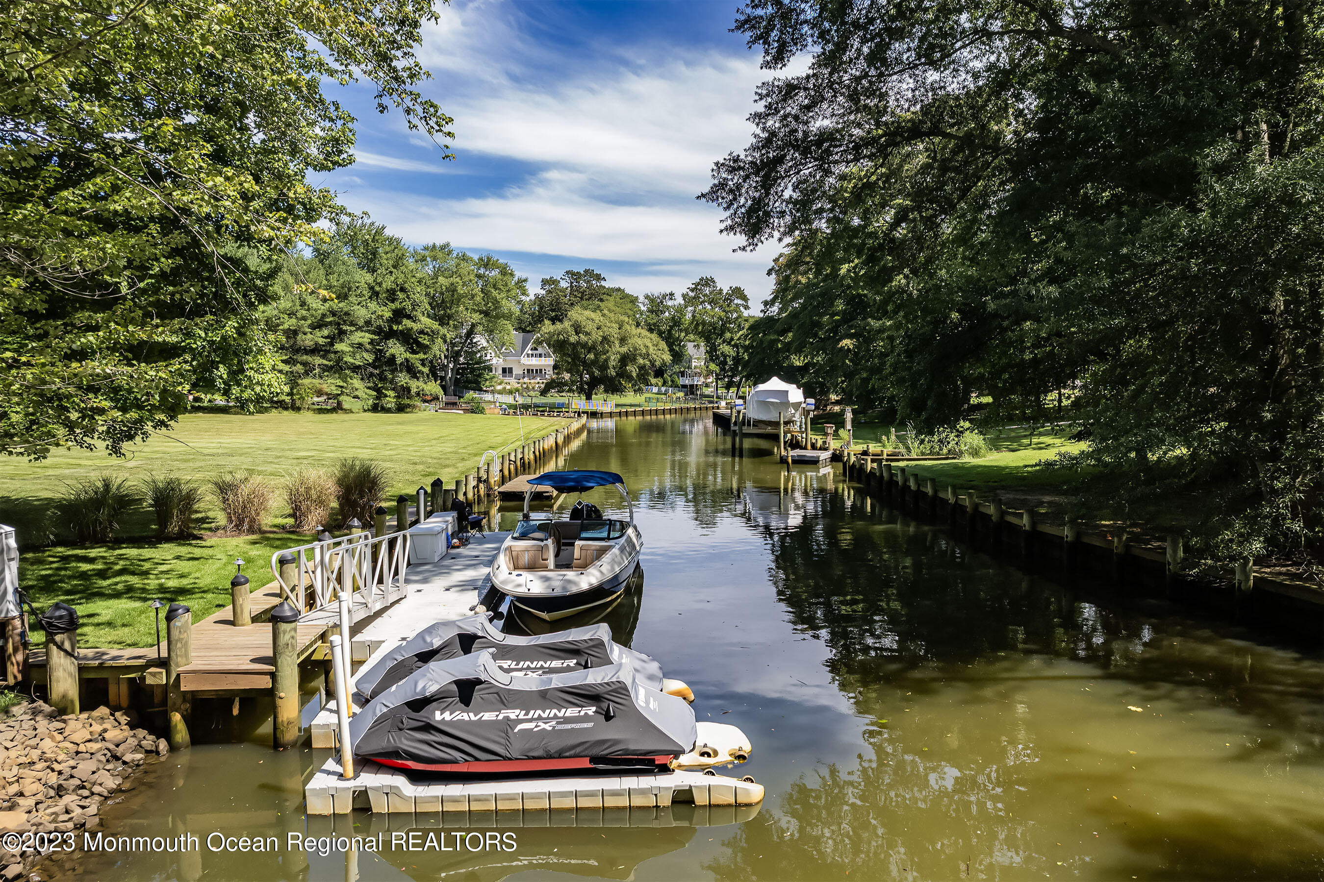 5 Pirates Cove Road Little Silver, NJ 07739 - Photo 53 of 71 51-Rear Dock to Waterway 1