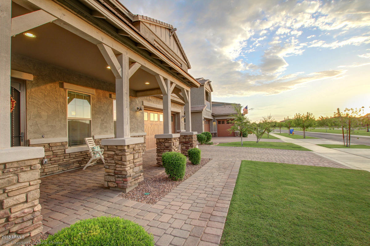 4261 East Morrison Ranch Parkway Gilbert, AZ 85296 - Photo 37 of 51 Front covered patio