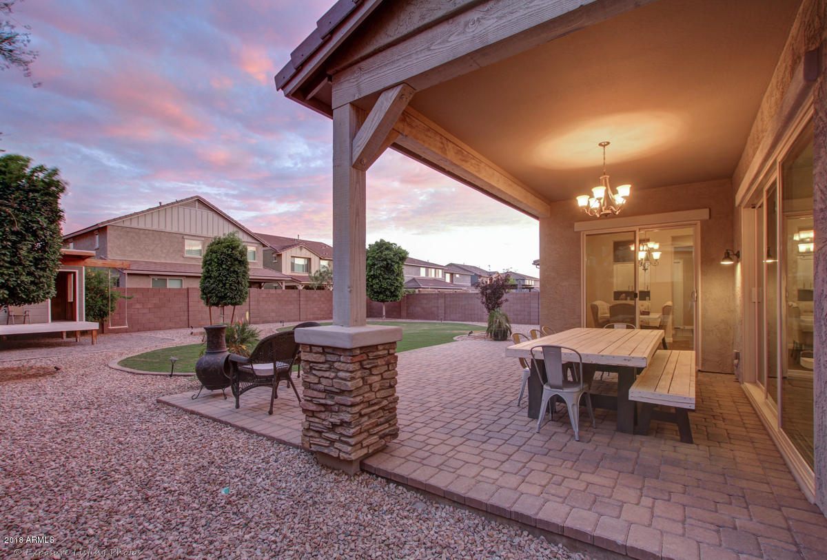 4261 East Morrison Ranch Parkway Gilbert, AZ 85296 - Photo 41 of 51 Covered paver patio