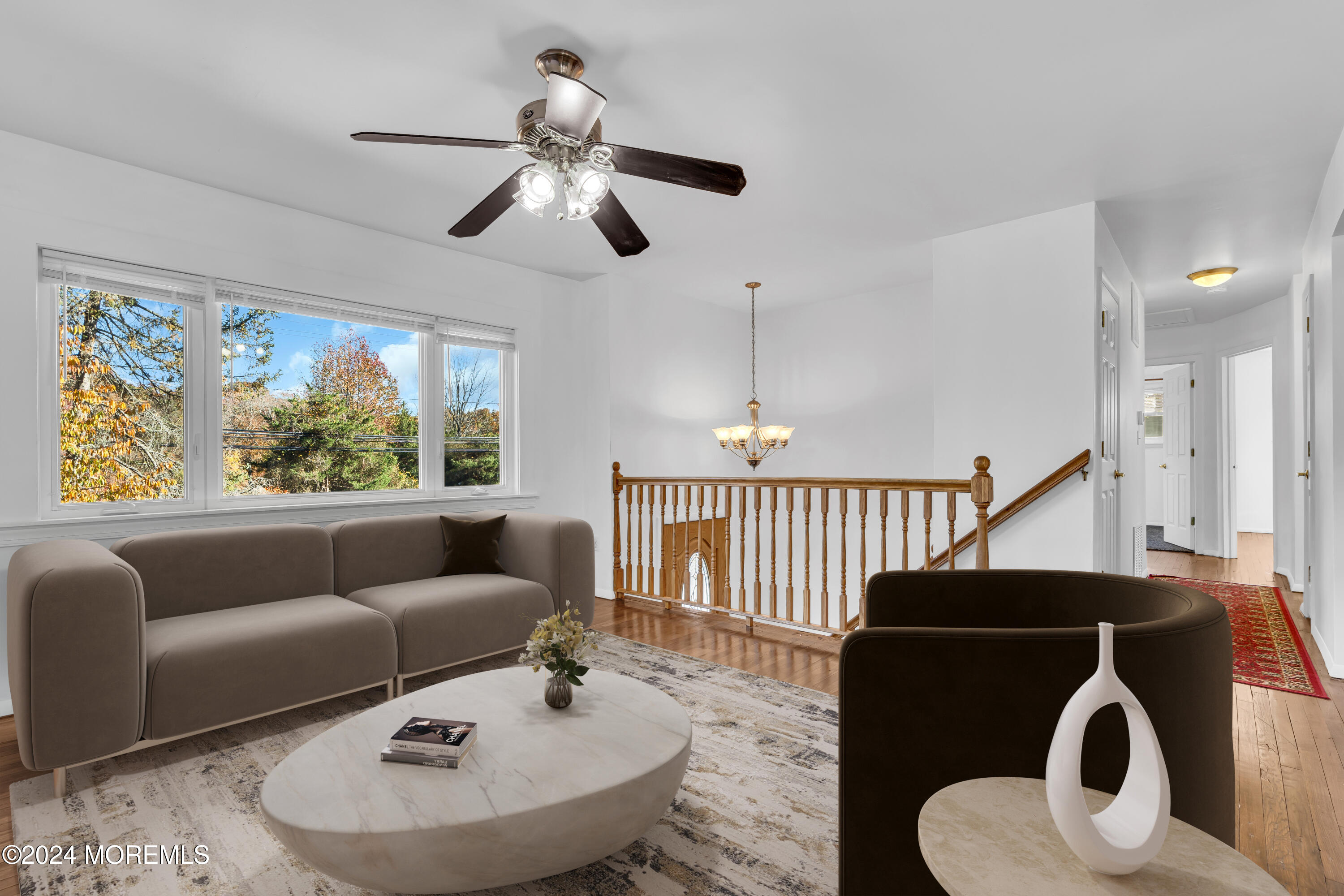 306 Cedar Swamp Road Jackson, NJ 08527 - Photo 3 of 52 a living room with furniture and a large window