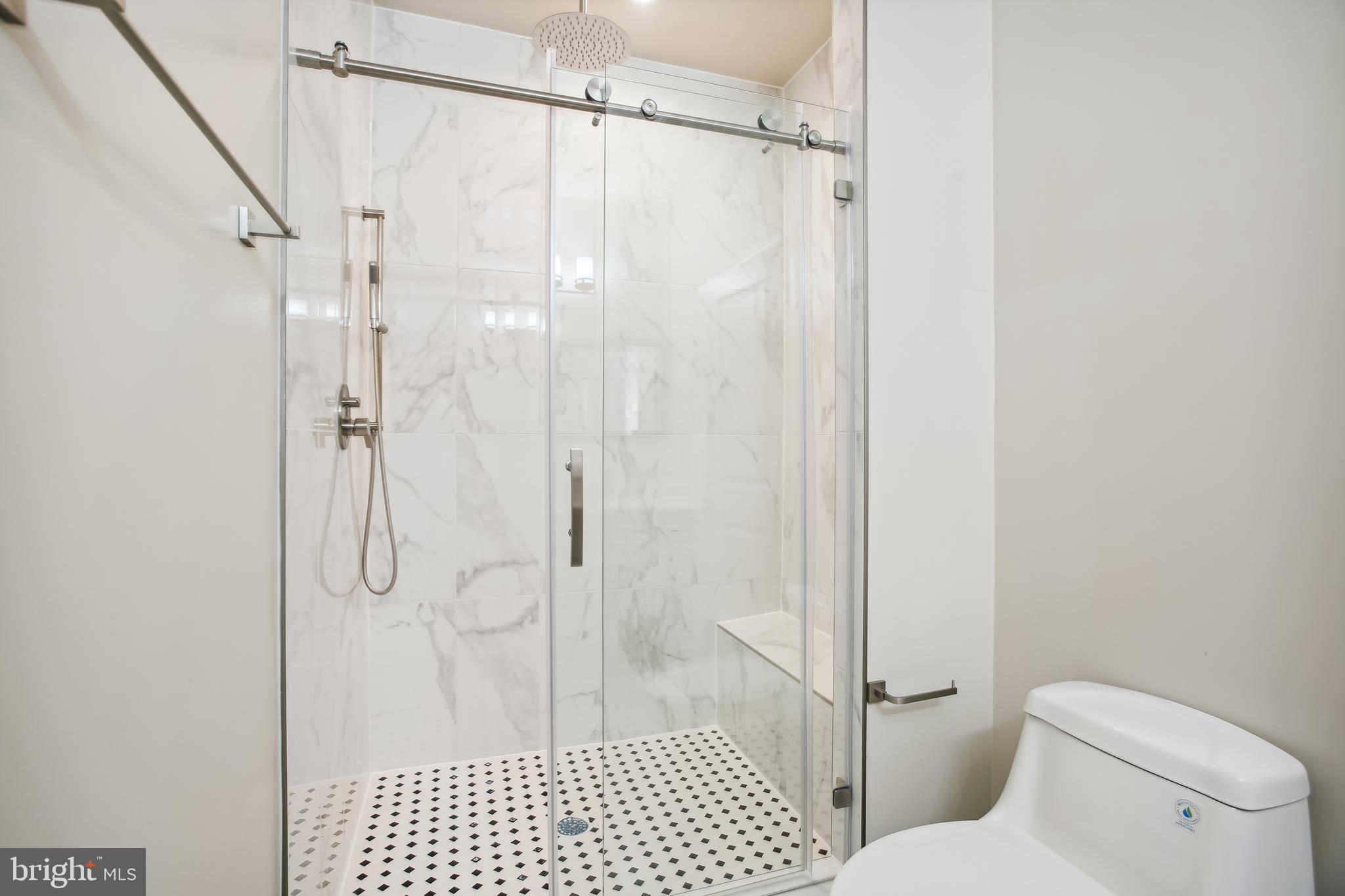2433 Elvans Road Southeast Washington, DC 20020 - Photo 36 of 43 Primary Bathroom w/ Stall Shower - Upper Level