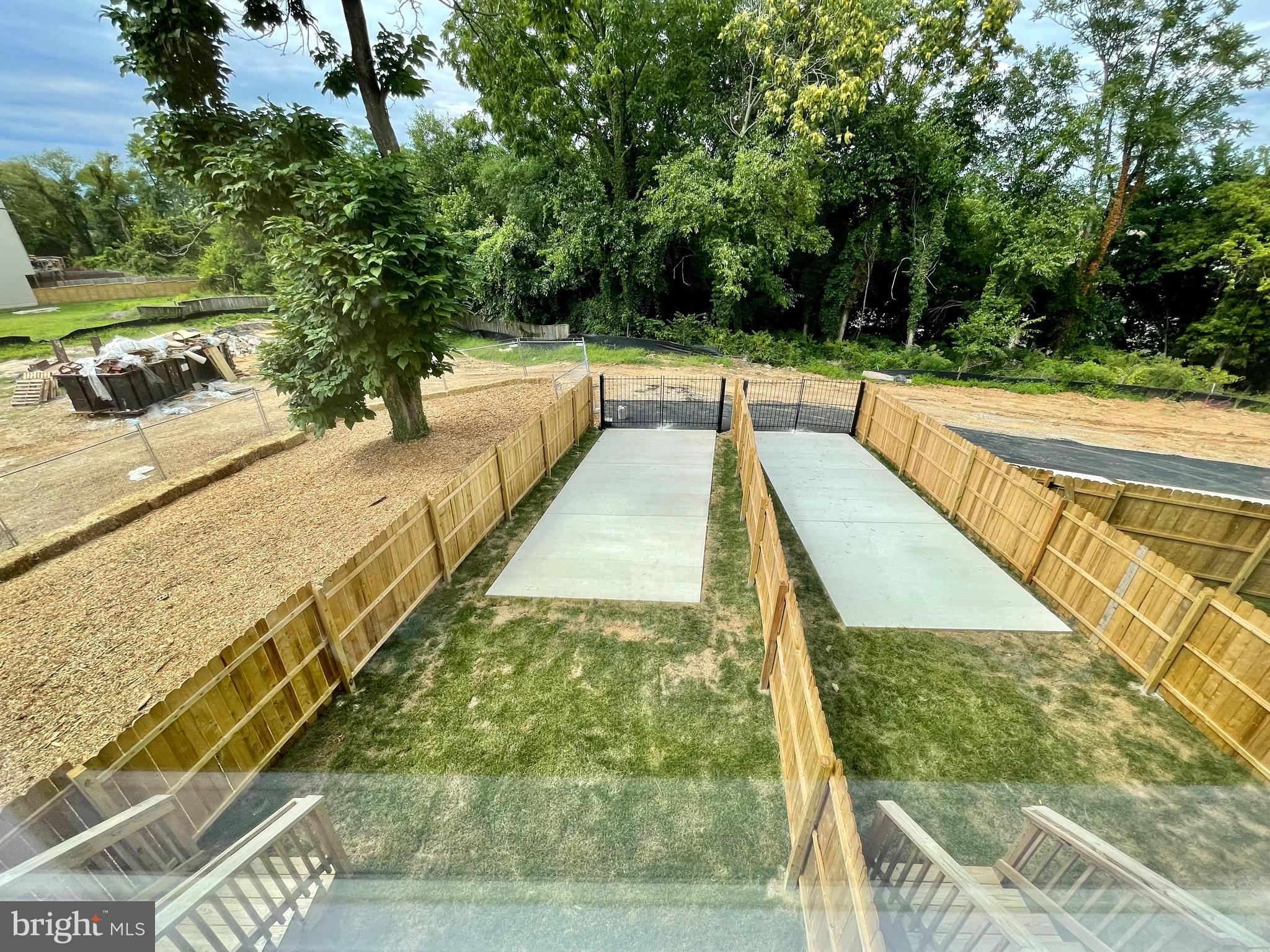 2433 Elvans Road Southeast Washington, DC 20020 - Photo 41 of 43 Fenced Rear Yard & Parking