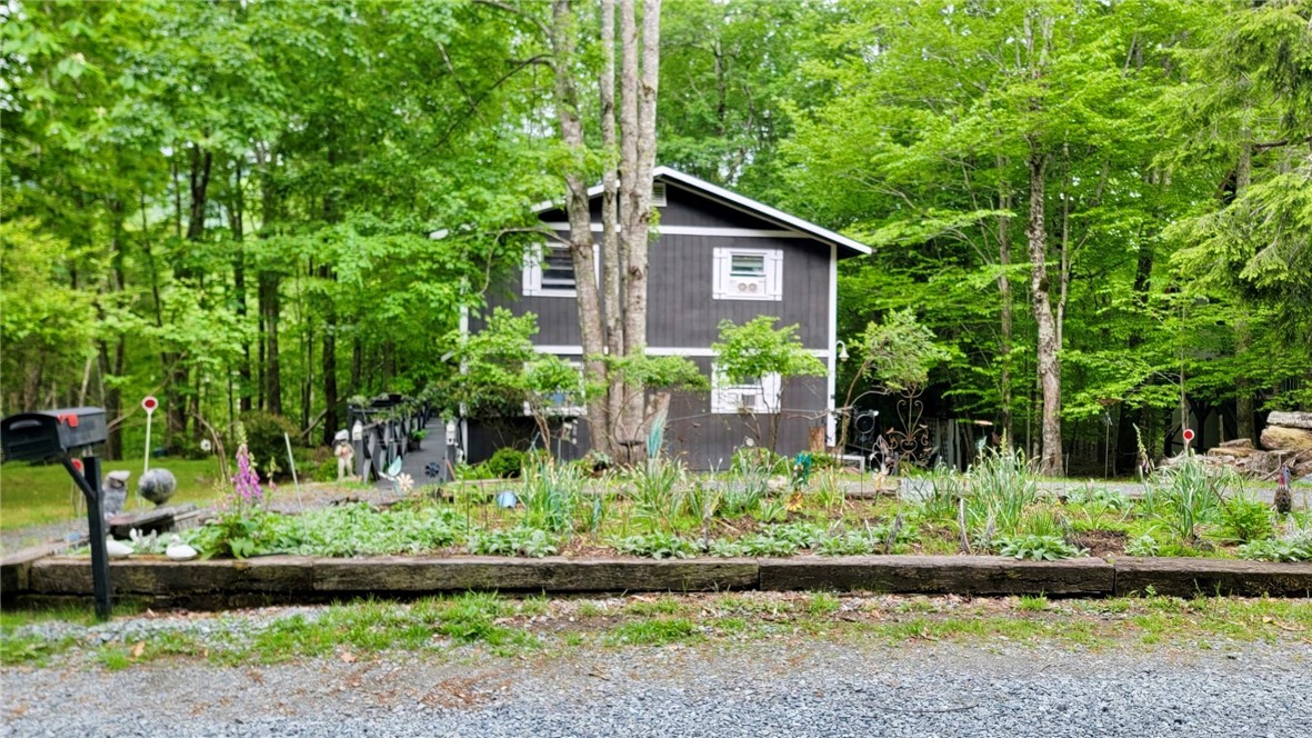 111 Locust Ridge Road Beech Mountain, NC 28604 - Photo 20 of 21 a house is sitting in middle of garden
