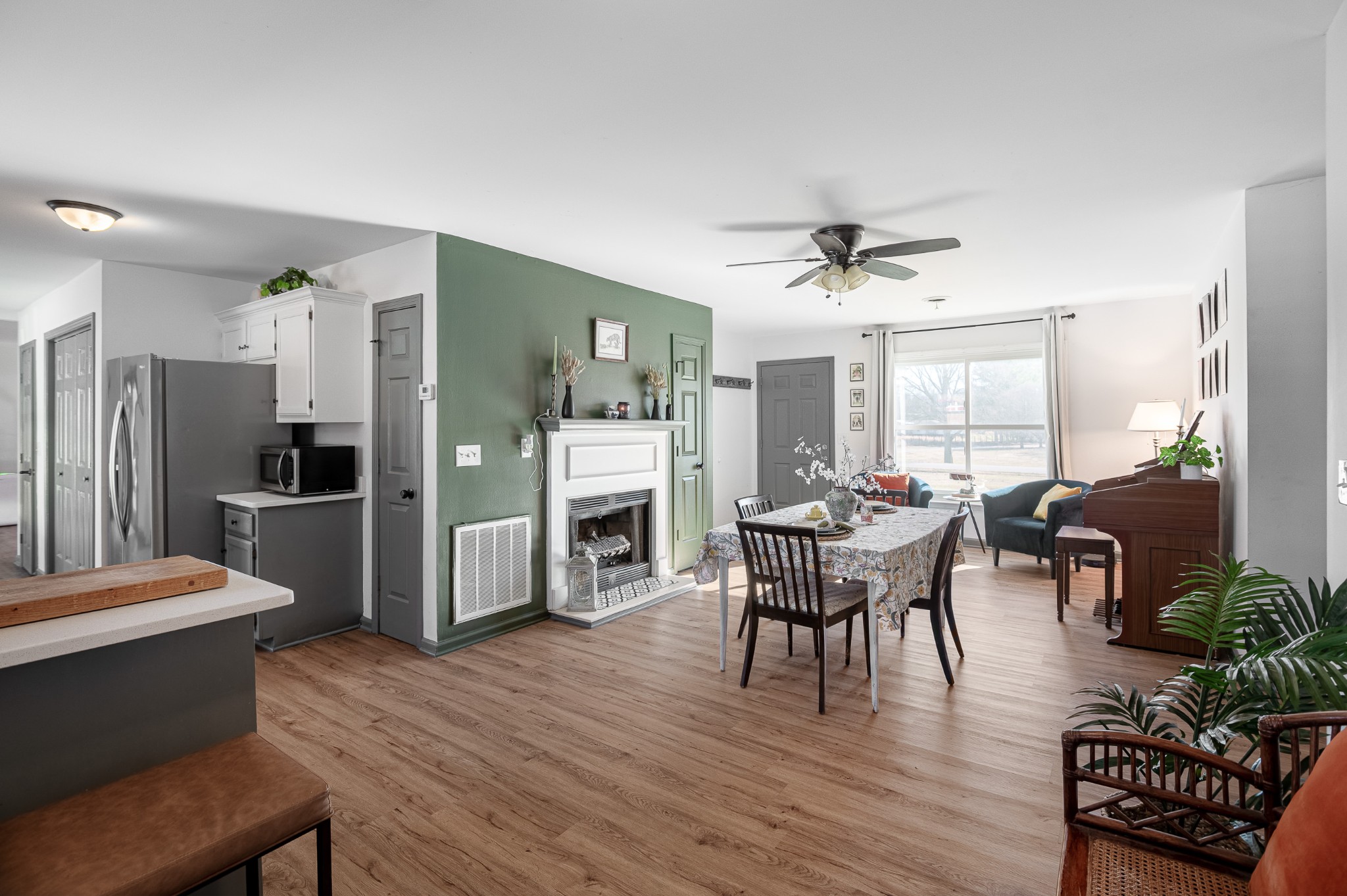 8522 Coles Ferry Pike Lebanon, TN 37087 - Photo 14 of 35 a view of a dining room with furniture and wooden floor