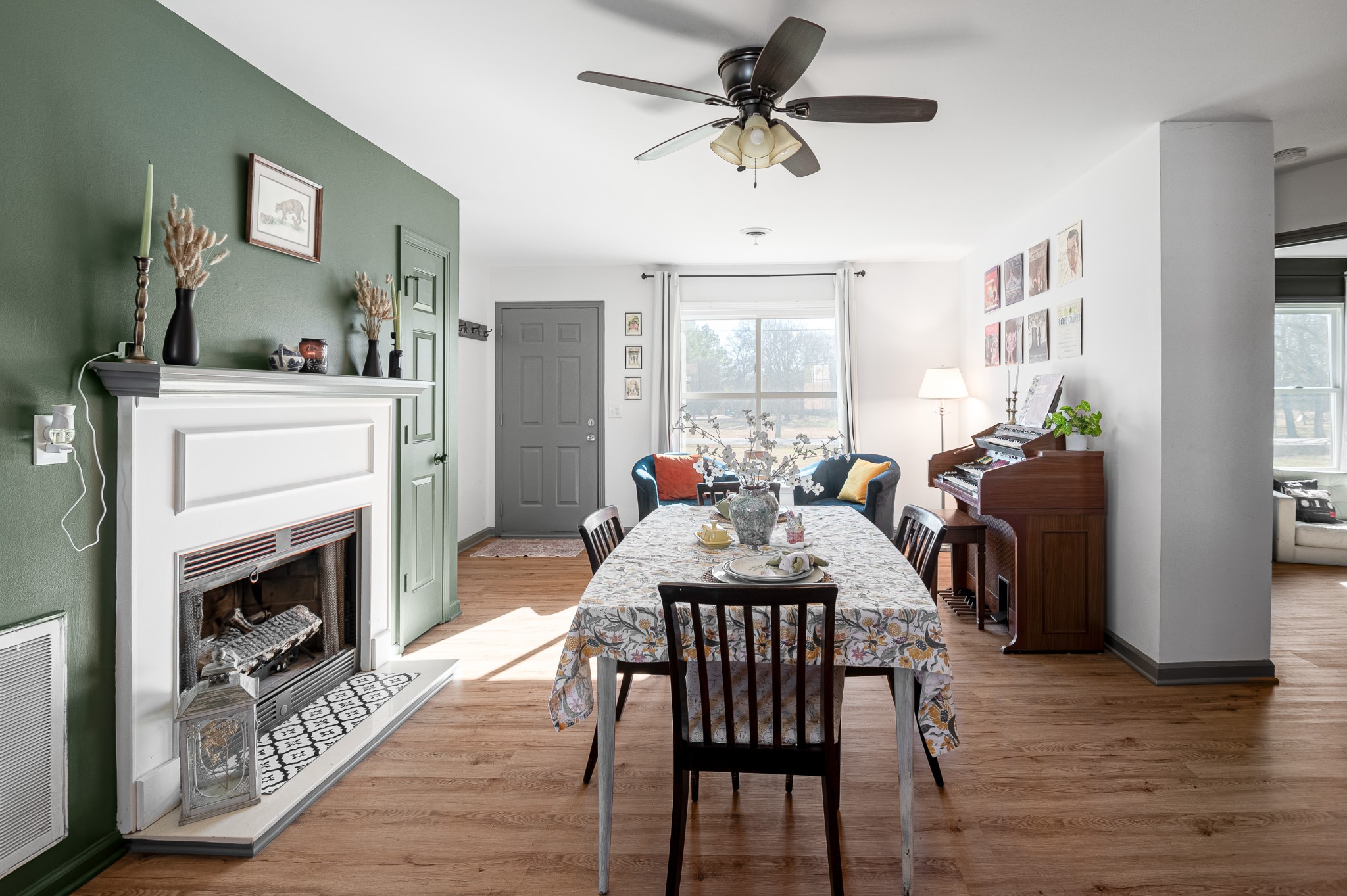 8522 Coles Ferry Pike Lebanon, TN 37087 - Photo 16 of 35 a view of a a dining room with furniture window and wooden floor