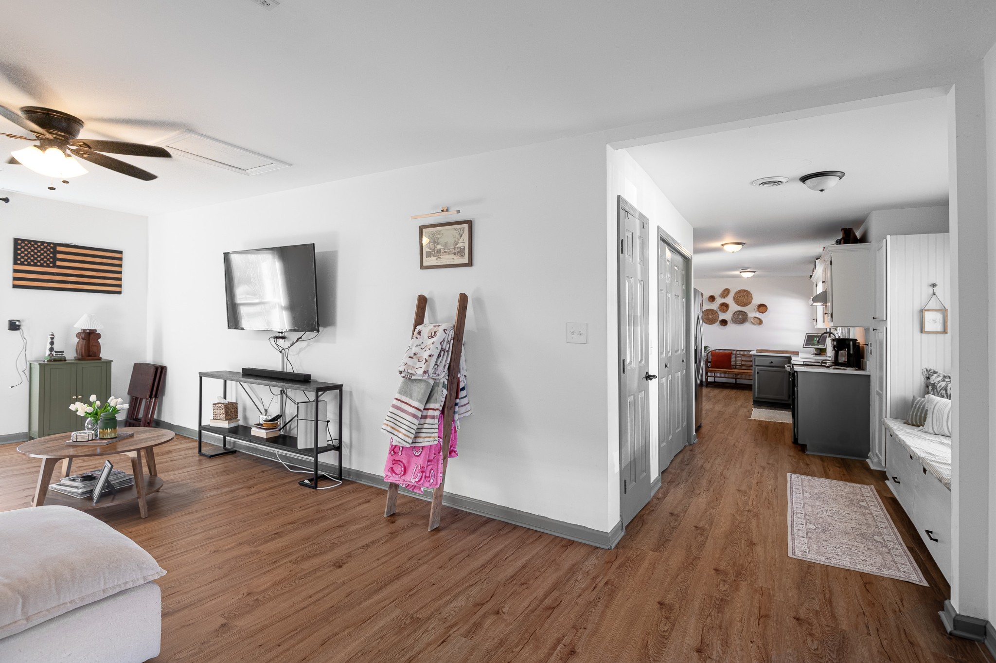 8522 Coles Ferry Pike Lebanon, TN 37087 - Photo 6 of 35 a view of a living room kitchen and a wooden floor