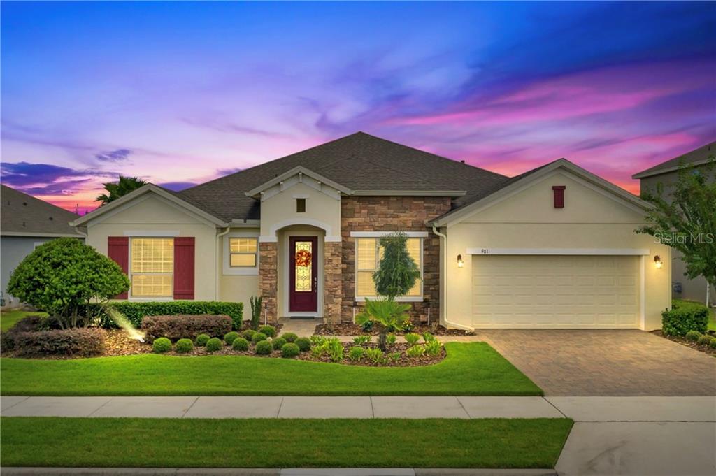981 Sadie Ridge Road Clermont, FL 34715 - Photo 1 of 1 Amazing curb appeal with stone siding and beautiful landscaping