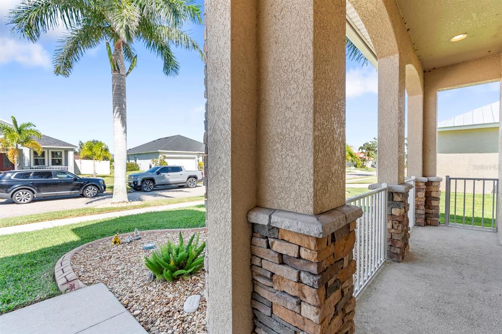 159 Star Shell Drive Apollo Beach, FL 33572 - Photo 15 of 57 a view of an outdoor space and porch