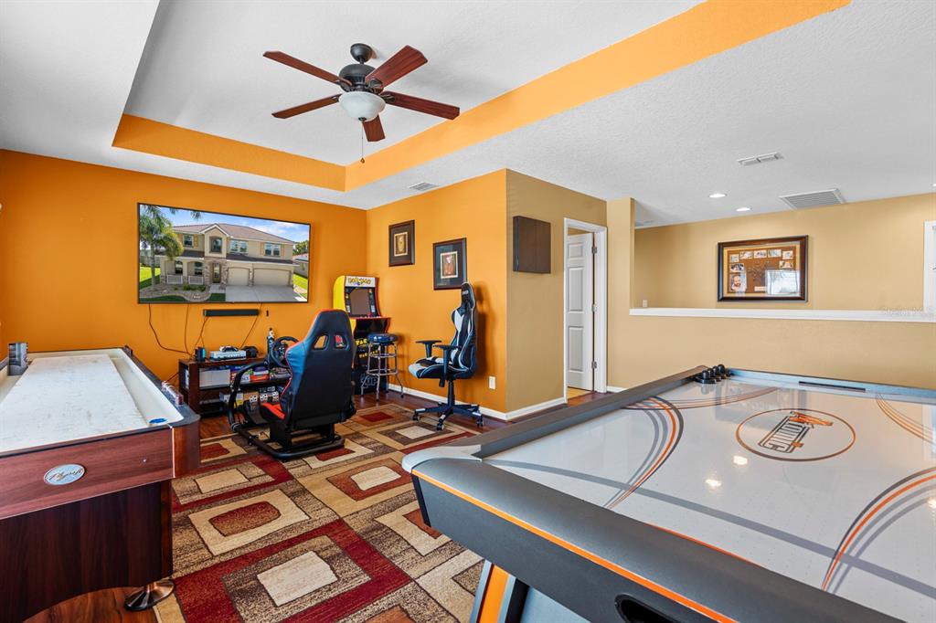 159 Star Shell Drive Apollo Beach, FL 33572 - Photo 35 of 57 a room with furniture and air hockey table