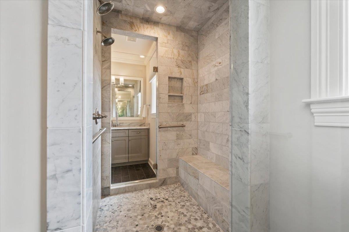 12335 Cascabel Lane Collierville, TN 38017 - Photo 19 of 38 a bathroom with a shower and a sink