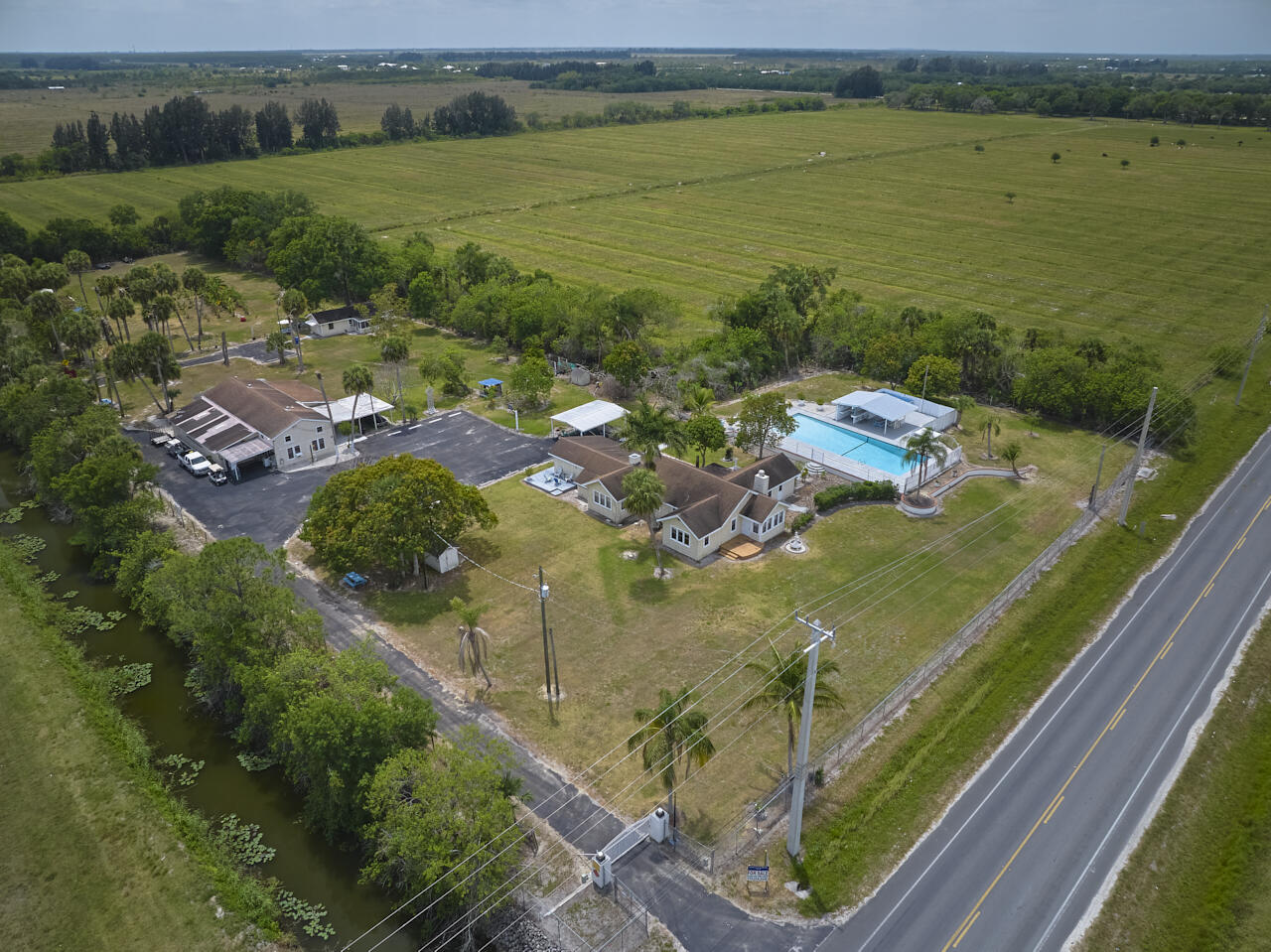 a view of a lake with a mountain