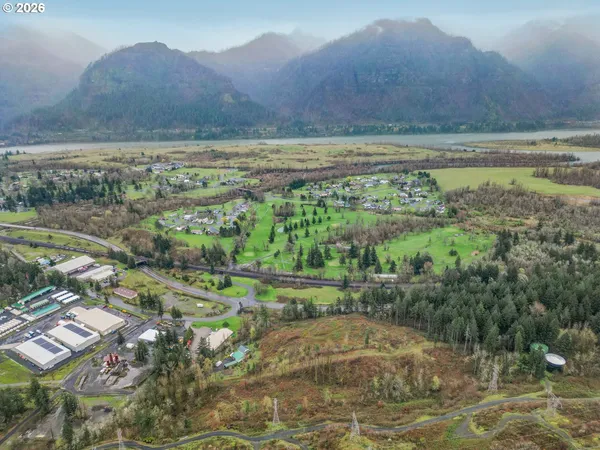 a view of lake with mountain
