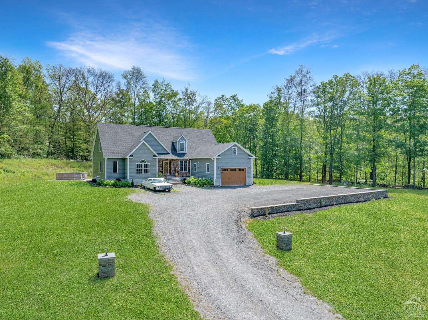 174 Grove School Road Catskill, NY 12414 - Photo 37 of 52 a front view of a house with a yard