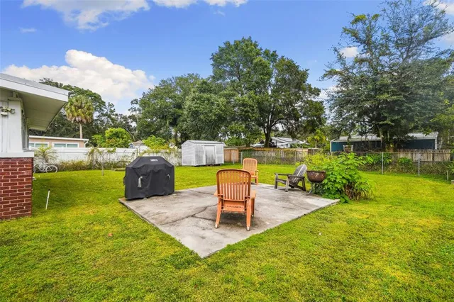 a view of outdoor space and yard